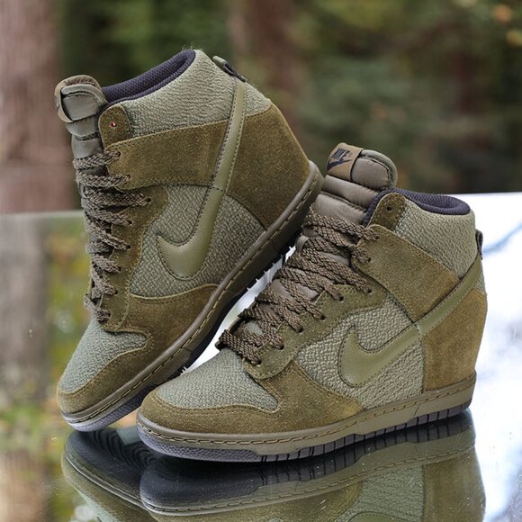 Nike Dunk Sky Hi Rough Green 2014 - Picture 5 of 13